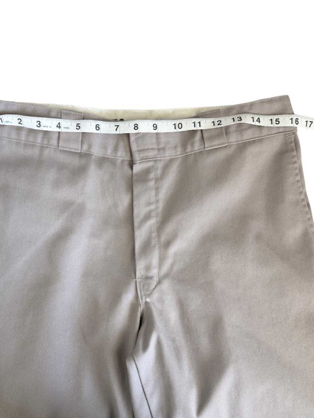 Dickies 874 Original Fit Work Pants Grey Skate 33x32 Straight Leg - Picture 5 of 9